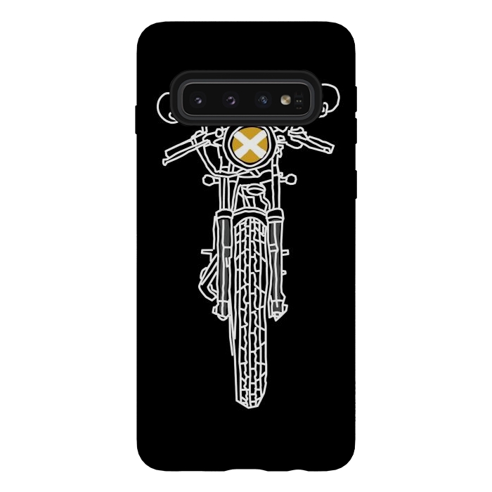 Galaxy S10 StrongFit Biker by Afif Quilimo