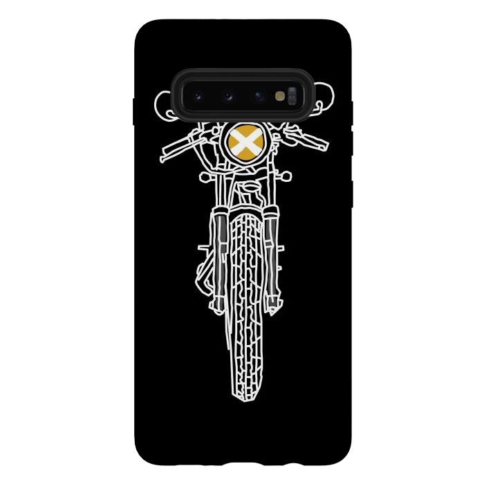 Galaxy S10 plus StrongFit Biker by Afif Quilimo