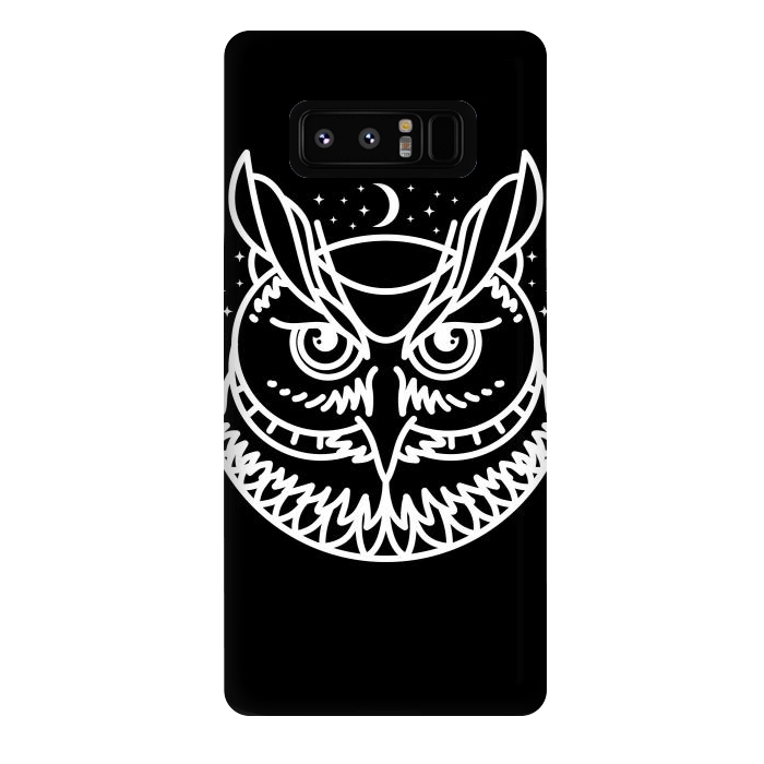 Galaxy Note 8 StrongFit Owl by Afif Quilimo