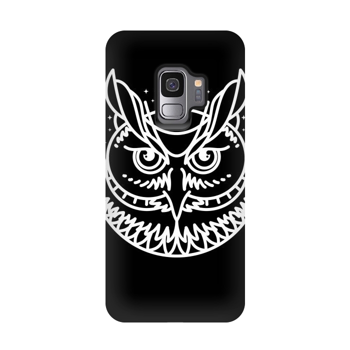 Galaxy S9 StrongFit Owl by Afif Quilimo