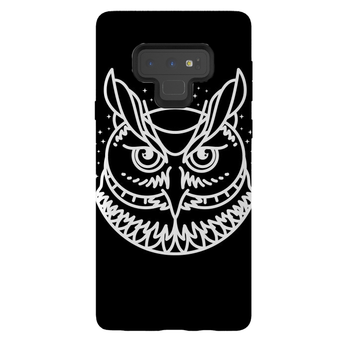Galaxy Note 9 StrongFit Owl by Afif Quilimo