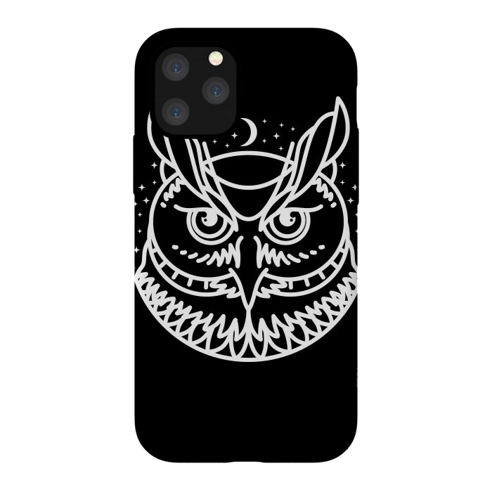 iPhone 11 Pro StrongFit Owl by Afif Quilimo
