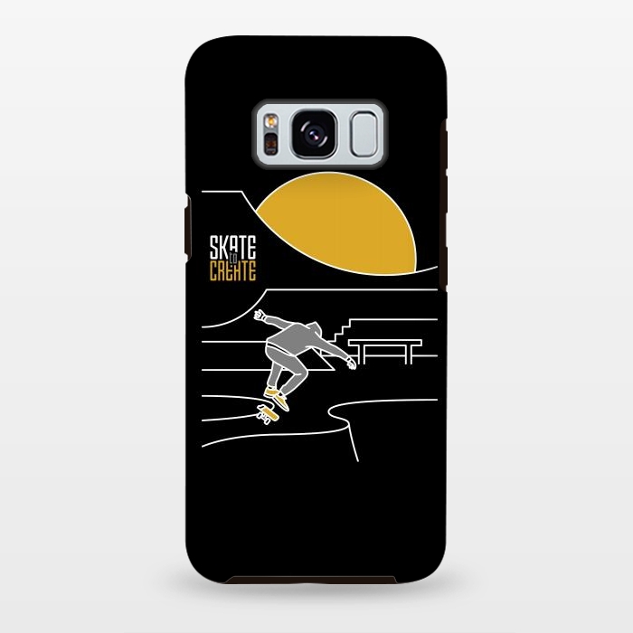 Galaxy S8 plus StrongFit Skate to Creat by Afif Quilimo