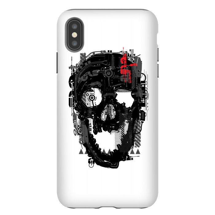 iPhone Xs Max StrongFit Skullci-Fi by Afif Quilimo