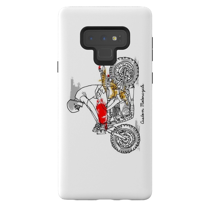 Galaxy Note 9 StrongFit Custom Motorcycle by Afif Quilimo
