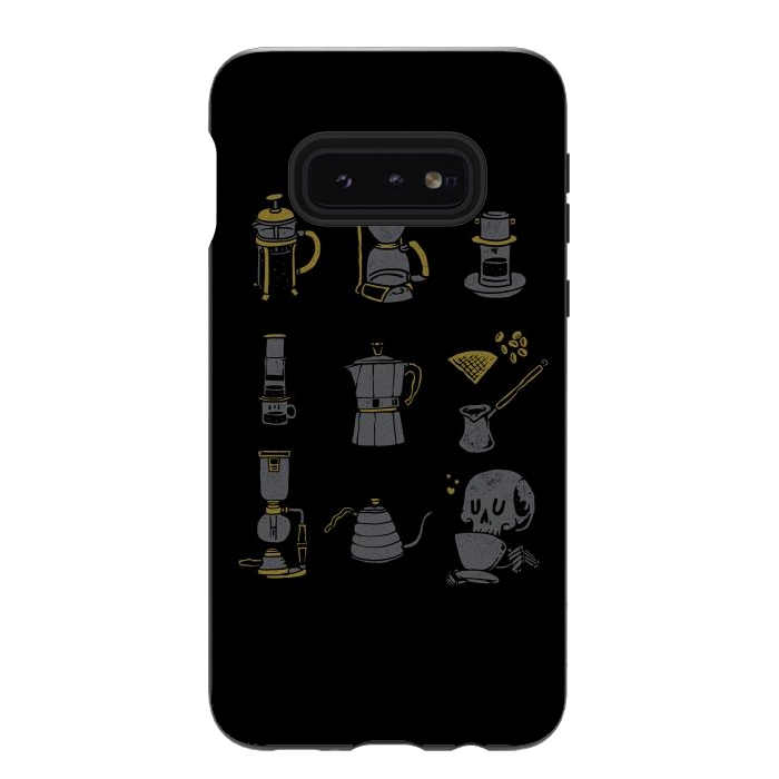 Galaxy S10e StrongFit Coffee Equipment by Afif Quilimo