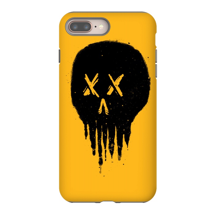 iPhone 7 plus StrongFit Trickle Skull by Afif Quilimo