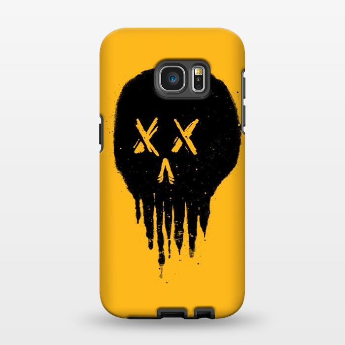 Galaxy S7 EDGE StrongFit Trickle Skull by Afif Quilimo