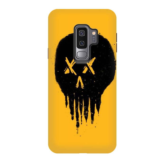 Galaxy S9 plus StrongFit Trickle Skull by Afif Quilimo