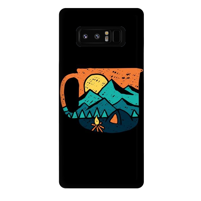 Galaxy Note 8 StrongFit Coffee and Adventure by Afif Quilimo