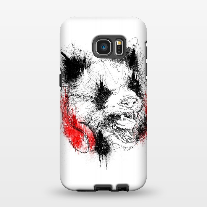 Galaxy S7 EDGE StrongFit Panda Roar Scratch  by Afif Quilimo