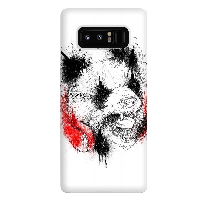Galaxy Note 8 StrongFit Panda Roar Scratch  by Afif Quilimo