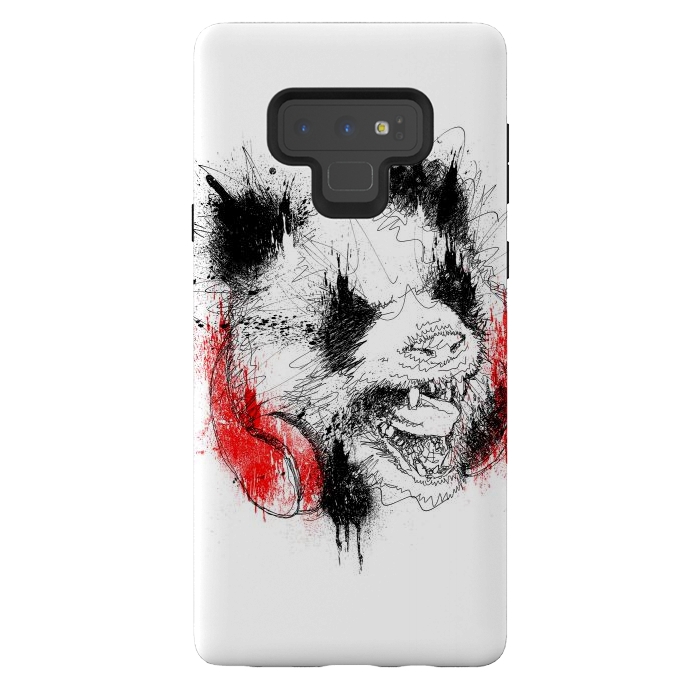 Galaxy Note 9 StrongFit Panda Roar Scratch  by Afif Quilimo
