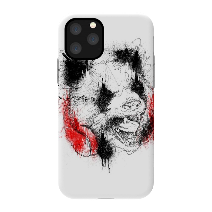 iPhone 11 Pro StrongFit Panda Roar Scratch  by Afif Quilimo