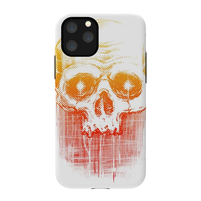 iPhone 11 Pro StrongFit Skull Gradient by Afif Quilimo