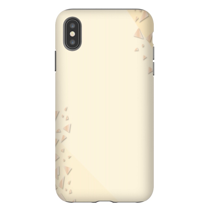 iPhone Xs Max StrongFit offwhite crystal pattern by MALLIKA