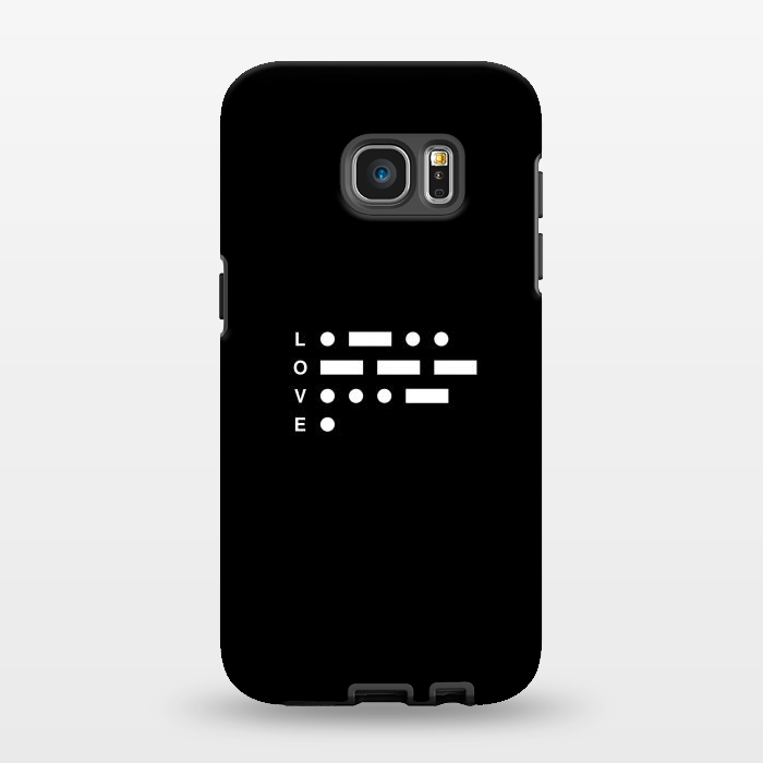 Galaxy S7 EDGE StrongFit LOVE (MORSE CODE) by Arif Rahman