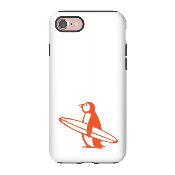 iPhone 7 StrongFit SURF PENGUIN by Arif Rahman