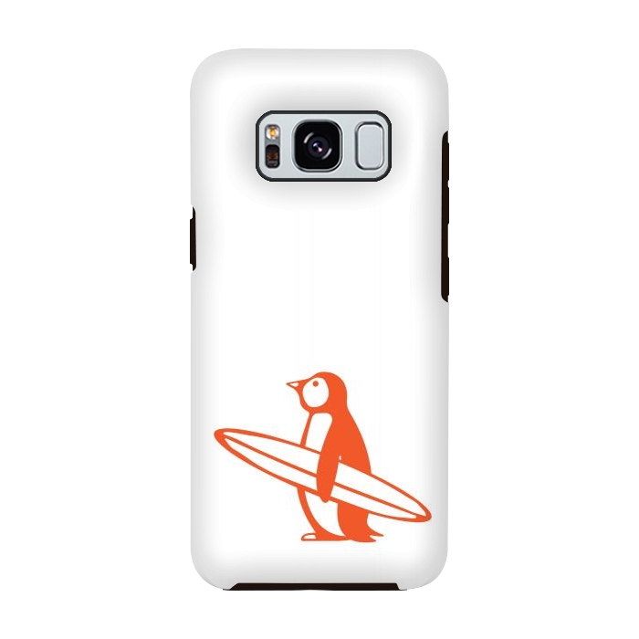 Galaxy S8 StrongFit SURF PENGUIN by Arif Rahman