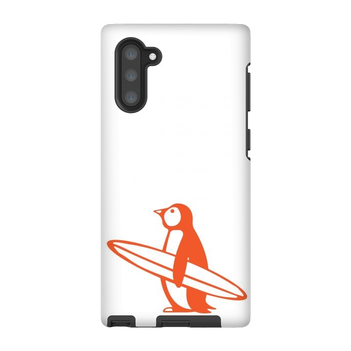 Galaxy Note 10 StrongFit SURF PENGUIN by Arif Rahman