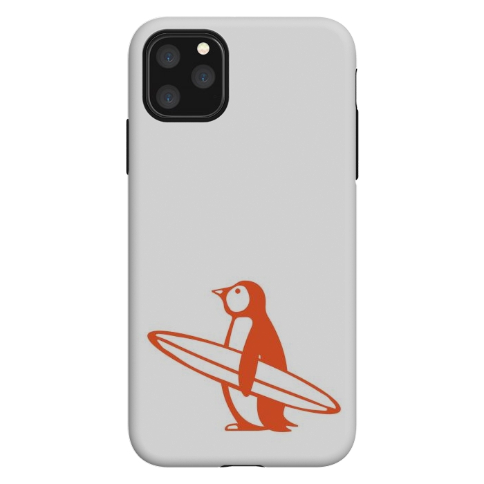 iPhone 11 Pro Max StrongFit SURF PENGUIN by Arif Rahman