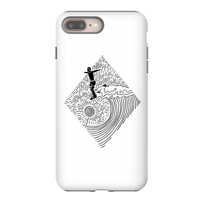 iPhone 7 plus StrongFit Surf Nose for white by Afif Quilimo