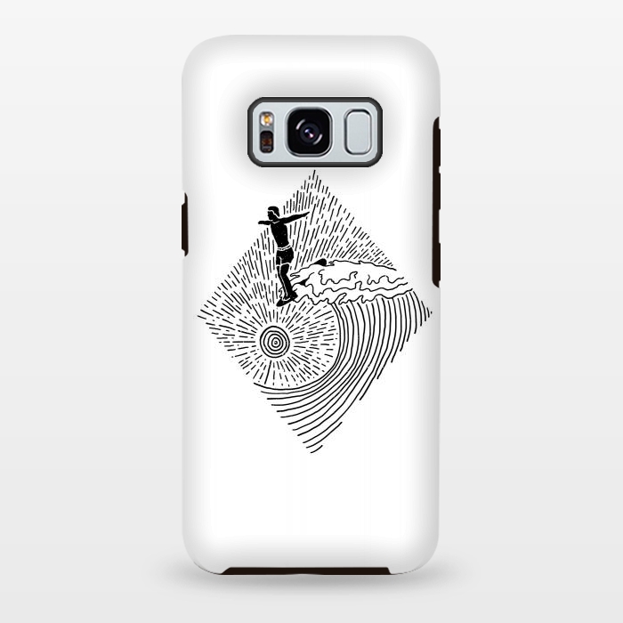 Galaxy S8 plus StrongFit Surf Nose for white by Afif Quilimo