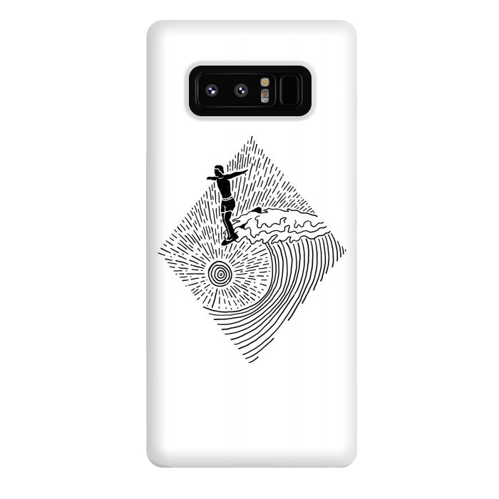 Galaxy Note 8 StrongFit Surf Nose for white by Afif Quilimo