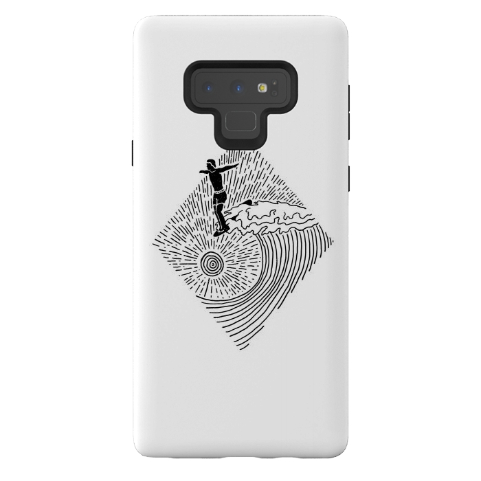 Galaxy Note 9 StrongFit Surf Nose for white by Afif Quilimo