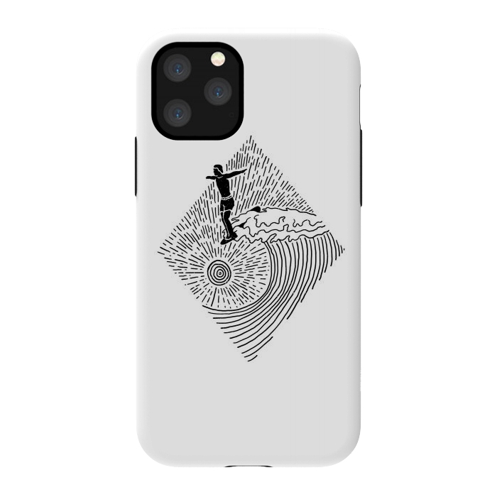 iPhone 11 Pro StrongFit Surf Nose for white by Afif Quilimo