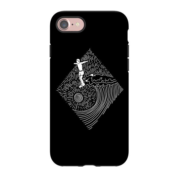 iPhone 7 StrongFit Surf Nose for dark by Afif Quilimo