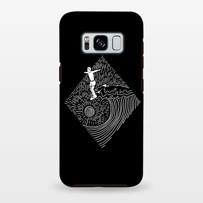 Galaxy S8 plus StrongFit Surf Nose for dark by Afif Quilimo