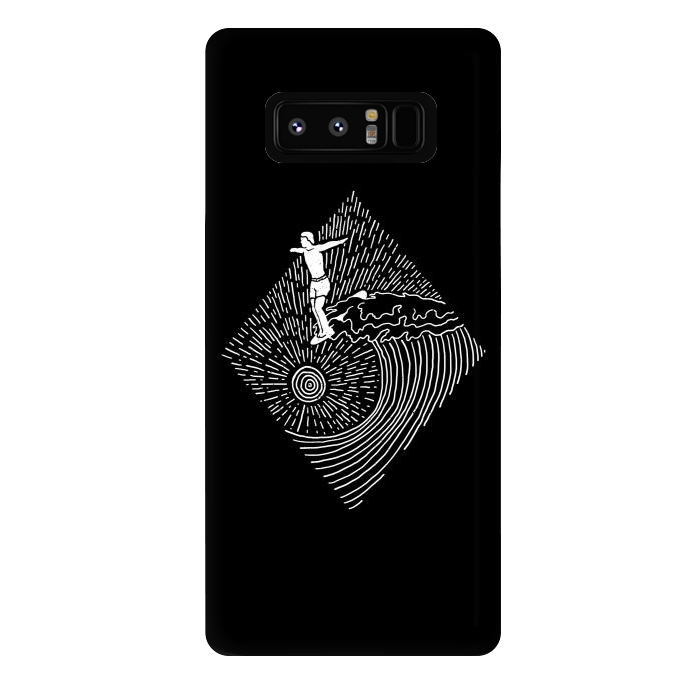Galaxy Note 8 StrongFit Surf Nose for dark by Afif Quilimo