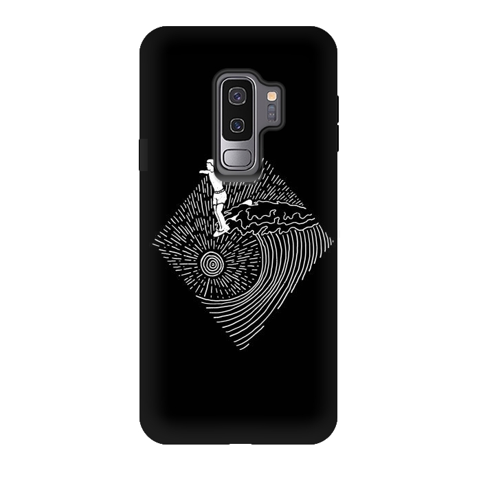 Galaxy S9 plus StrongFit Surf Nose for dark by Afif Quilimo