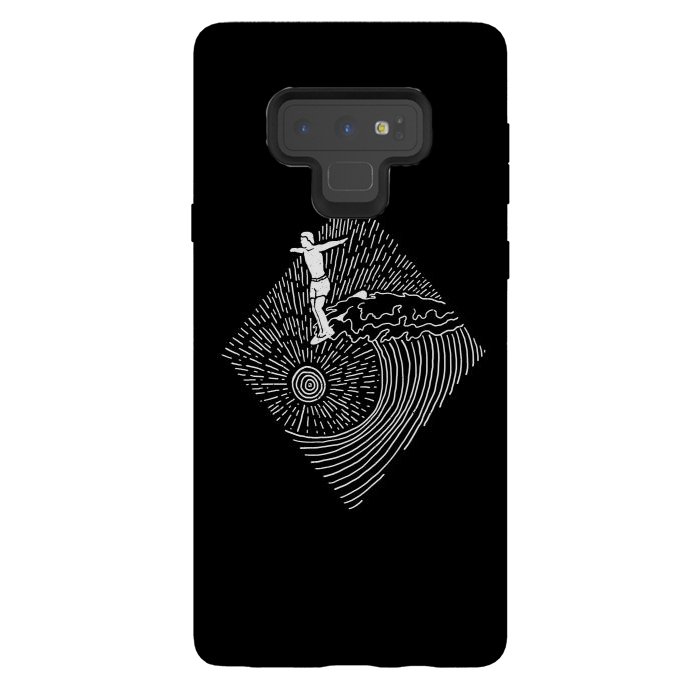 Galaxy Note 9 StrongFit Surf Nose for dark by Afif Quilimo