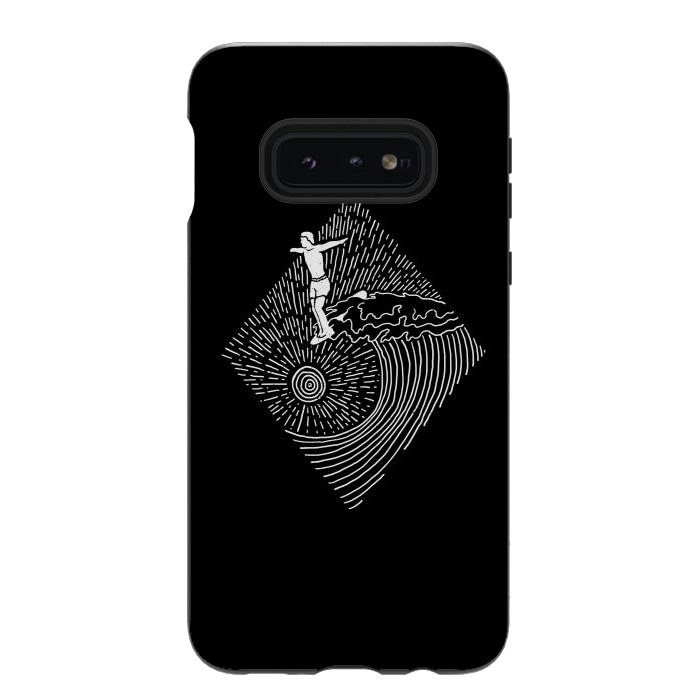 Galaxy S10e StrongFit Surf Nose for dark by Afif Quilimo