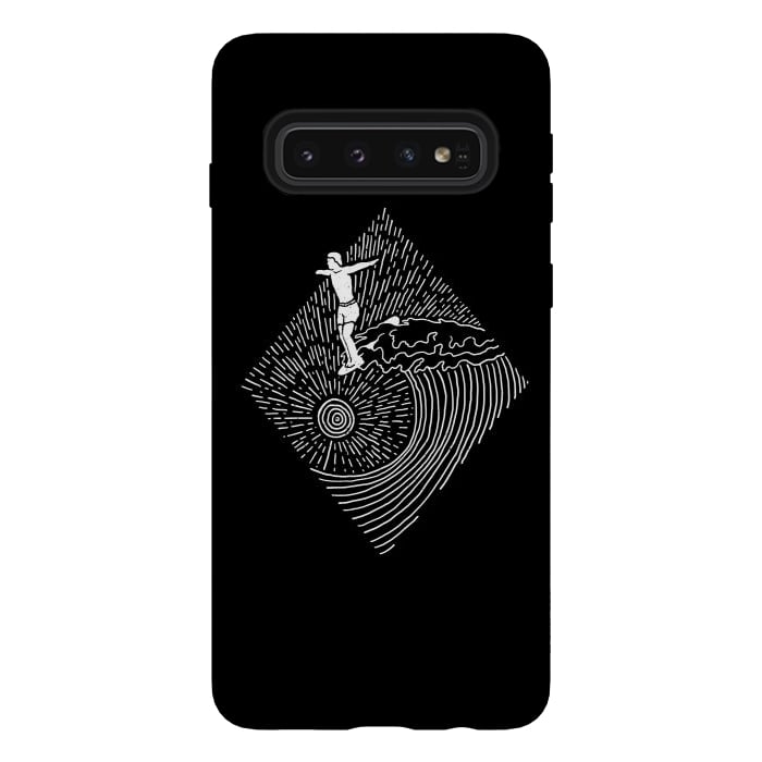 Galaxy S10 StrongFit Surf Nose for dark by Afif Quilimo