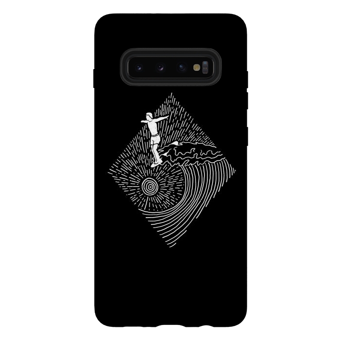 Galaxy S10 plus StrongFit Surf Nose for dark by Afif Quilimo
