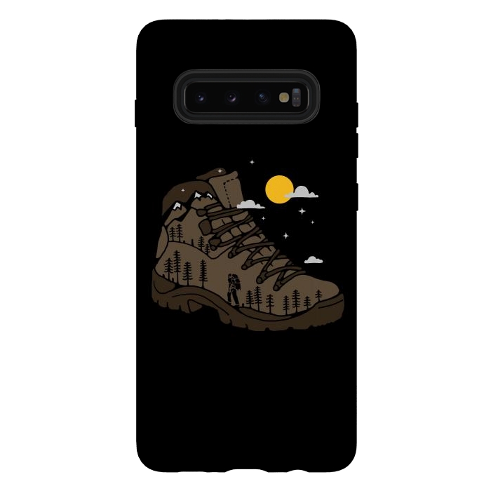 Galaxy S10 plus StrongFit Adventure Boot by Afif Quilimo