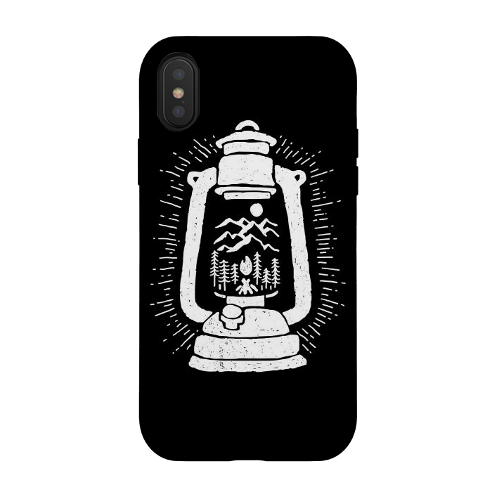 iPhone Xs / X StrongFit Lantern for dark by Afif Quilimo