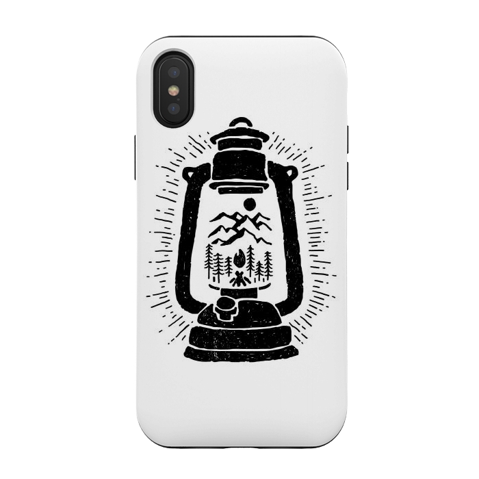 iPhone Xs / X StrongFit Lantern for white by Afif Quilimo
