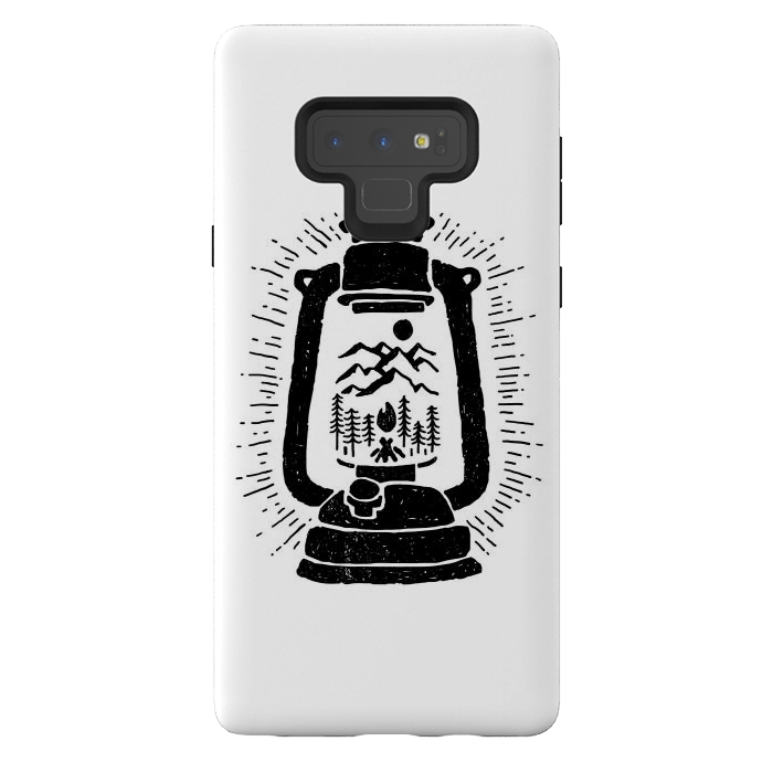 Galaxy Note 9 StrongFit Lantern for white by Afif Quilimo