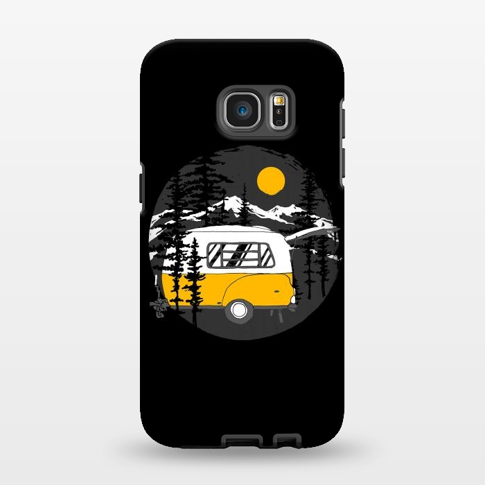 Galaxy S7 EDGE StrongFit Camper Van by Afif Quilimo