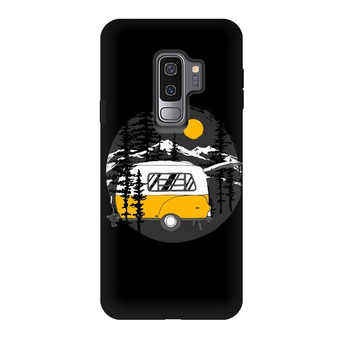 Galaxy S9 plus StrongFit Camper Van by Afif Quilimo