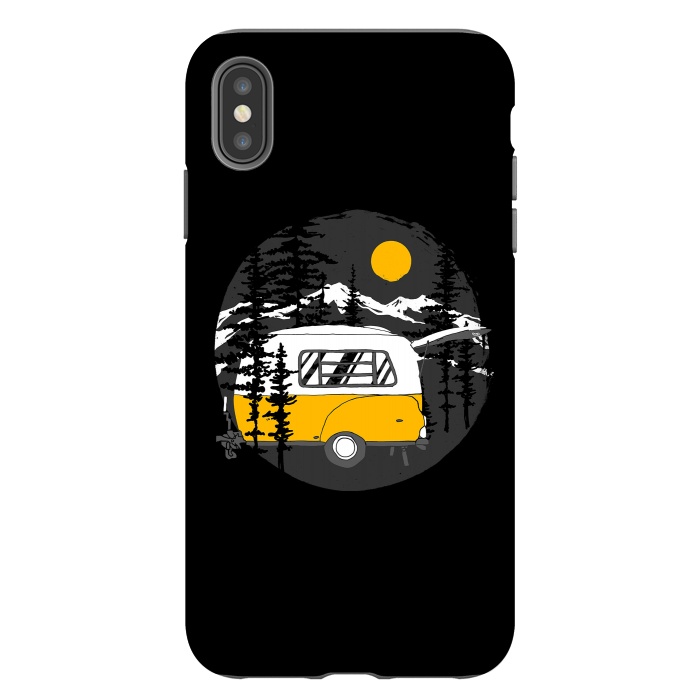 iPhone Xs Max StrongFit Camper Van by Afif Quilimo