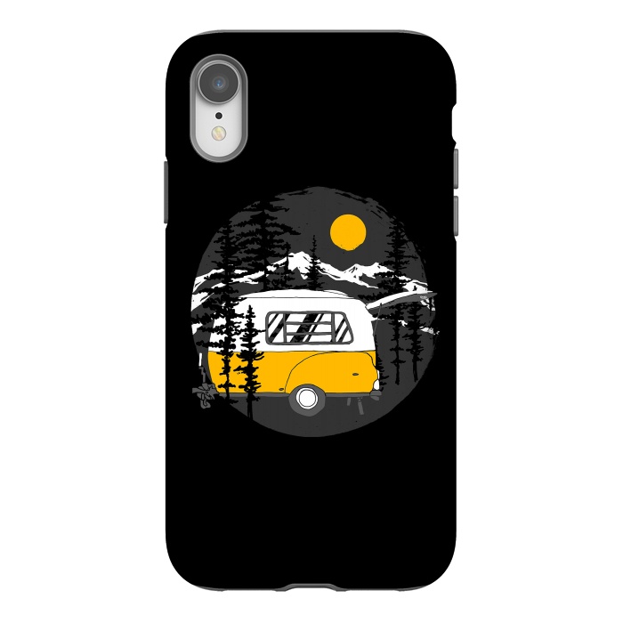 iPhone Xr StrongFit Camper Van by Afif Quilimo