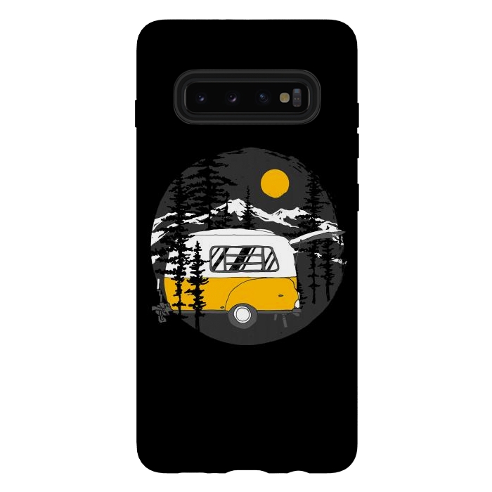Galaxy S10 plus StrongFit Camper Van by Afif Quilimo