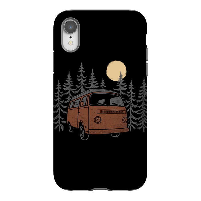 iPhone Xr StrongFit Adventure Van by Afif Quilimo