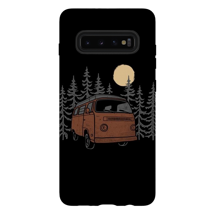 Galaxy S10 plus StrongFit Adventure Van by Afif Quilimo