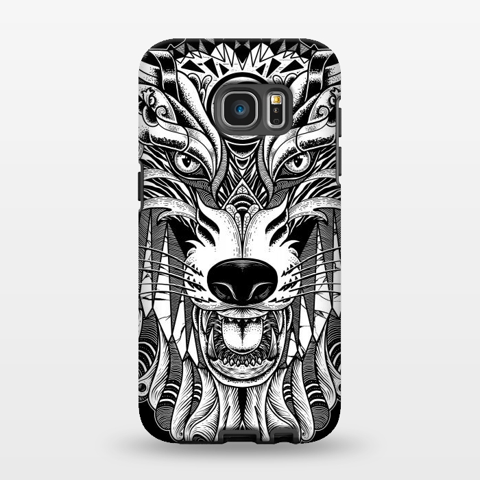 Galaxy S7 EDGE StrongFit Wolf by Afif Quilimo